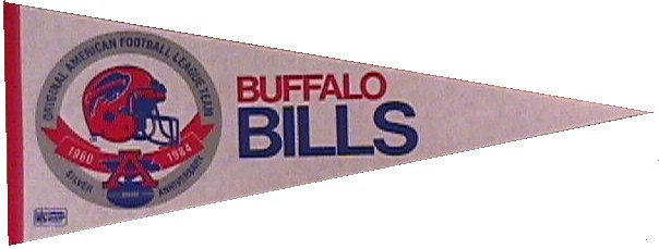 25th Anniversary of the Buffalo Bills being an original AFL team