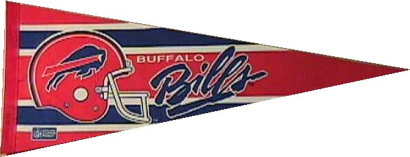 Lot Detail - 1980s Buffalo Bills Full Size Pennant